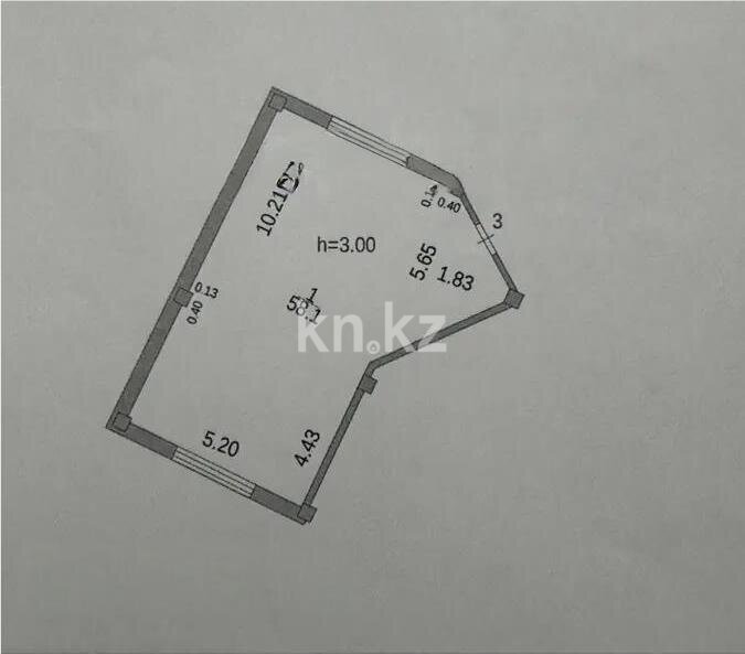 Продажа 2-комнатной квартиры, 58 м² в Караганде
