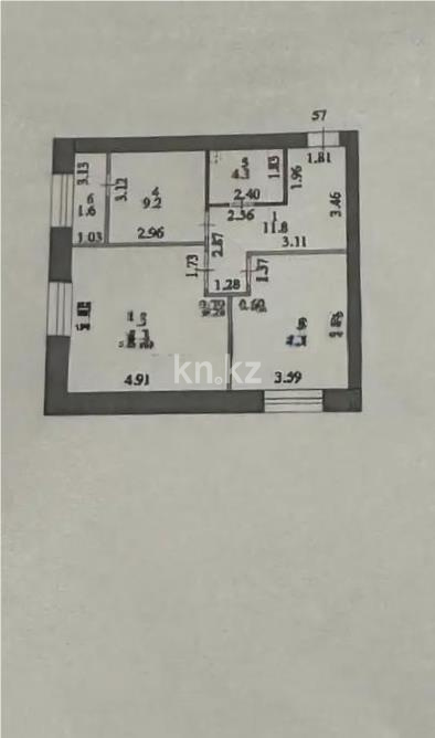 Продажа 2-комнатной квартиры, 64 м², пр. Тауелсыздык, дом  25/2 в Астане