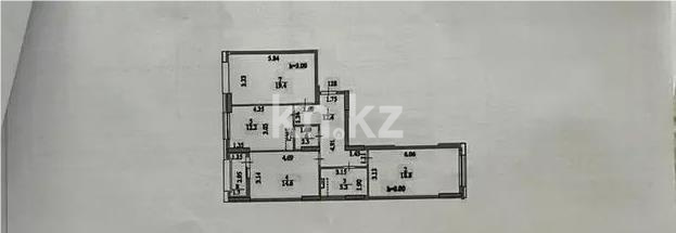 Продажа 3-комнатной квартиры, 86.6 м² в Астане