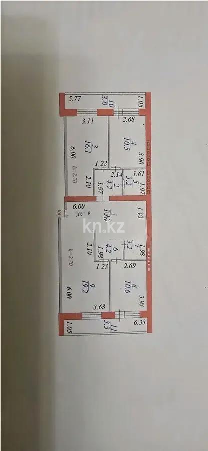 Продажа 3-комнатной квартиры, 89.3 м², ул. А-91, дом  12 в Астане - фото 7