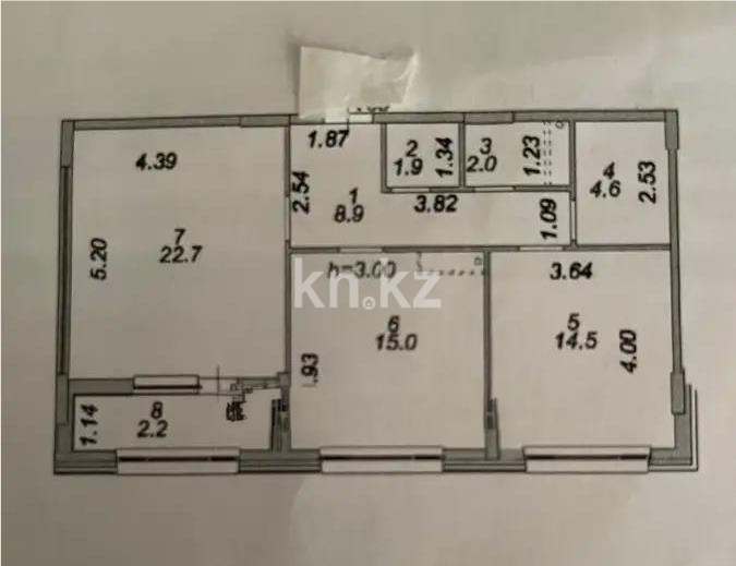 Продажа 2-комнатной квартиры, 75 м² в Астане - фото 5