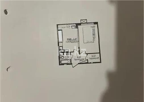 Продажа 1-комнатной квартиры, 36 м² в Астане