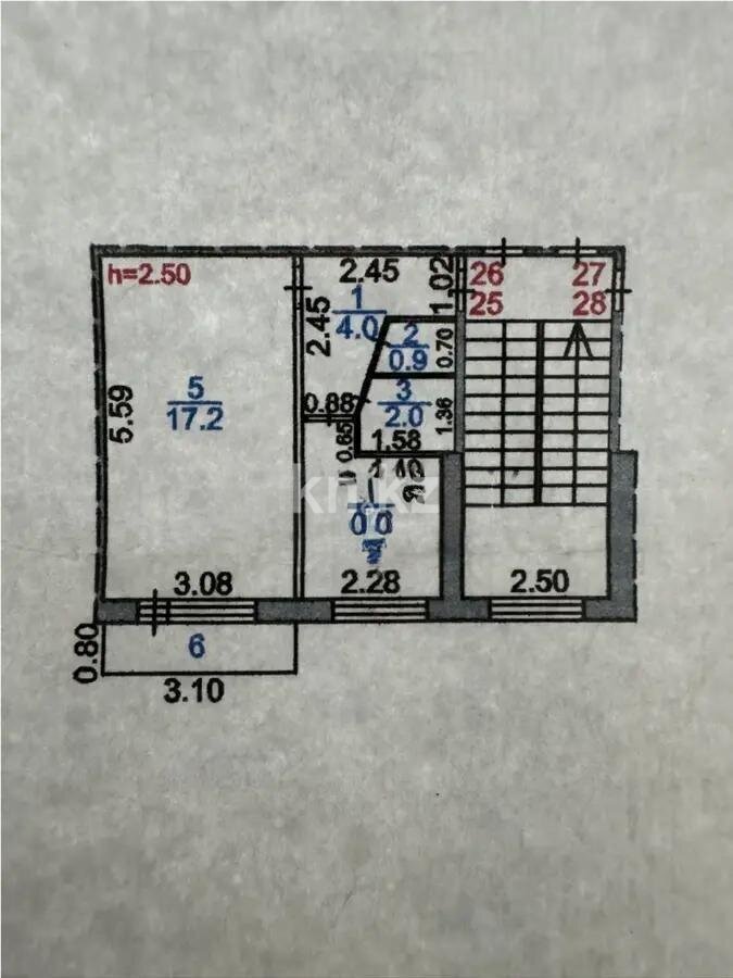 Продажа 1-комнатной квартиры, 30 м² в Караганде - фото 6