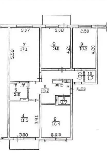 Продажа 4-комнатной квартиры, 85 м², мкр-н Аксай-3б, дом  18 в Алматы