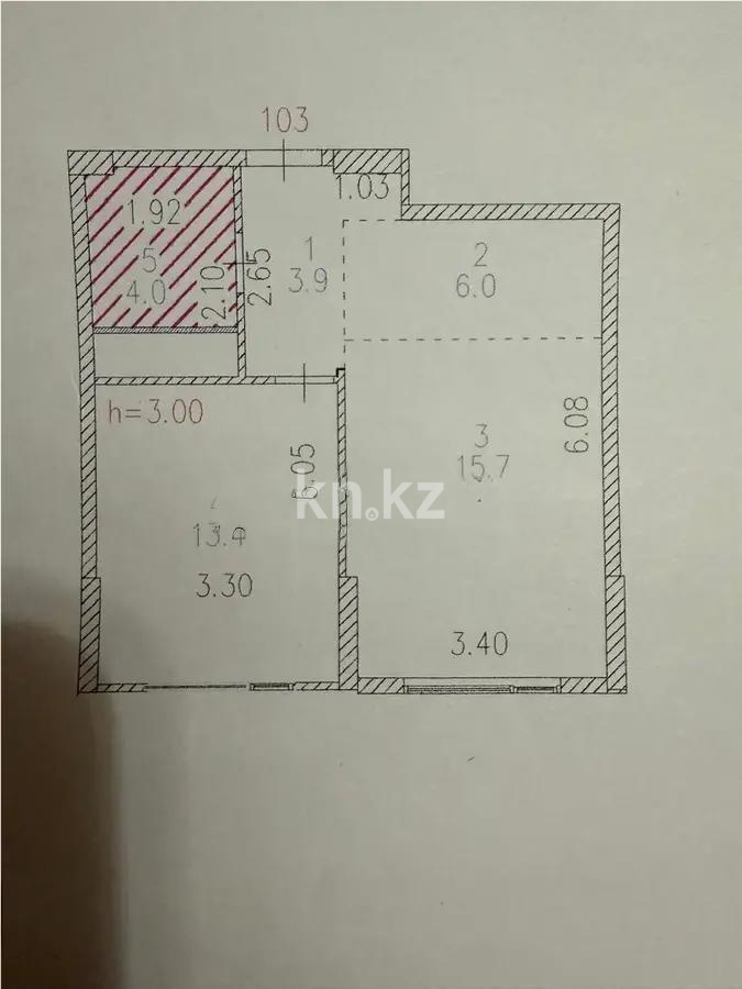 Продажа 2-комнатной квартиры, 43 м², ул. Е-36, дом  11 в Астане - фото 5