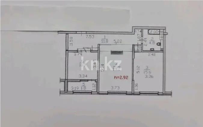 Продажа 2-комнатной квартиры, 63 м², пр. Райымбека, дом  162а в Алматы - фото 2