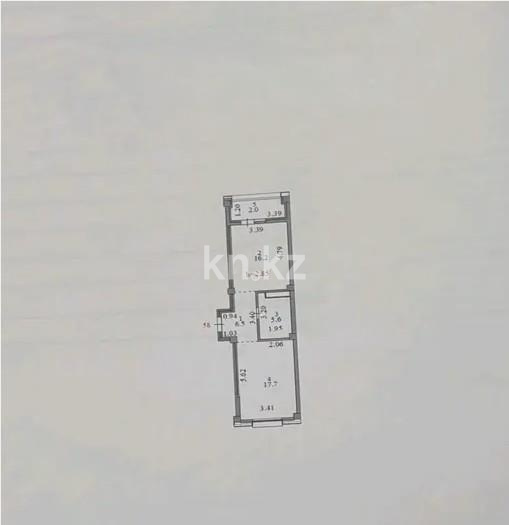Продажа 1-комнатной квартиры, 48 м² в Астане