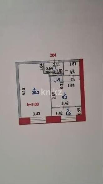 Продажа 1-комнатной квартиры, 39 м² в Астане - фото 3