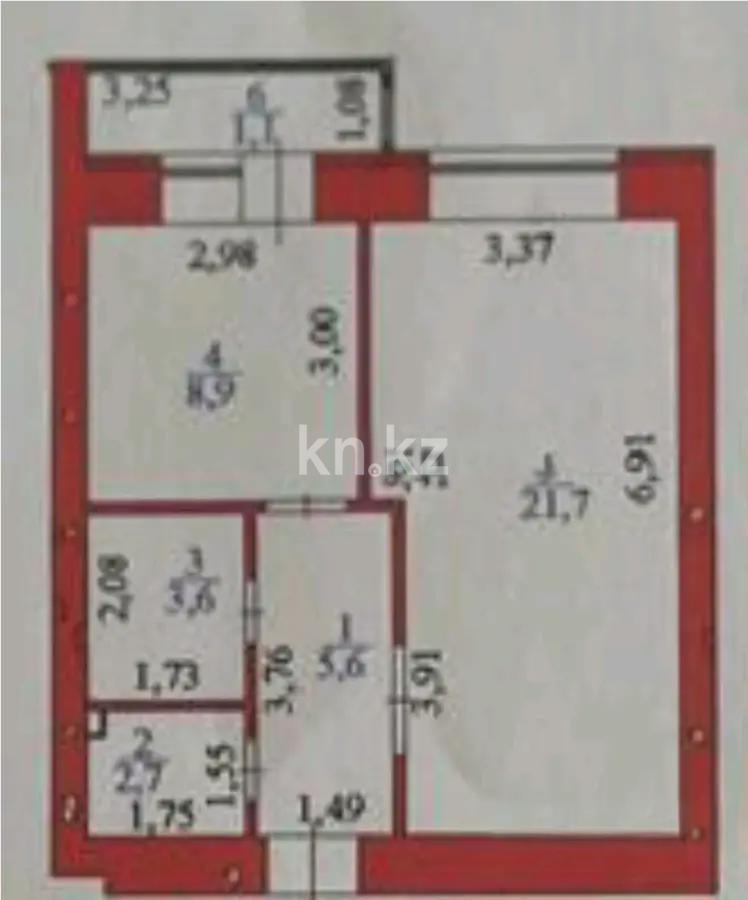 Продажа 1-комнатной квартиры, 43 м² в Астане - фото 4