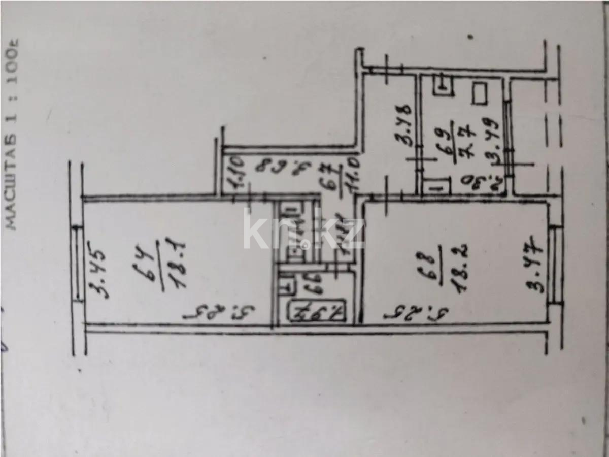 Продажа 2-комнатной квартиры, 59.9 м² в Алматы - фото 5