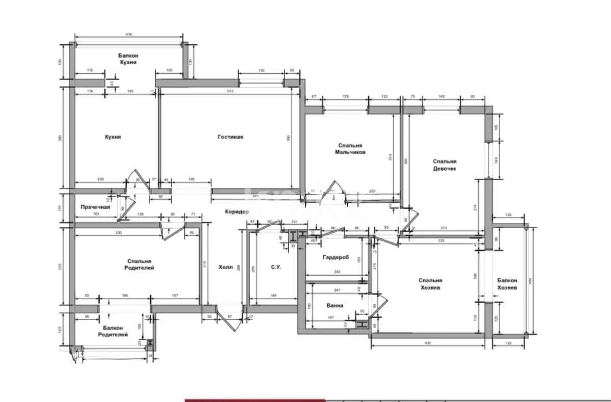 Продажа 5-комнатной квартиры, 140 м², пр. Аль-Фараби, дом  23 в Астане