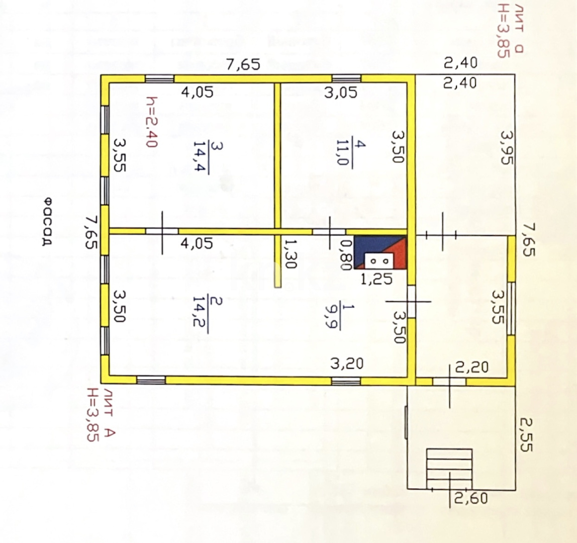 Продажа 3-комнатного дома, 66 м², ул. Кубинская, дом  25 в Усть-Каменогорске - фото 17