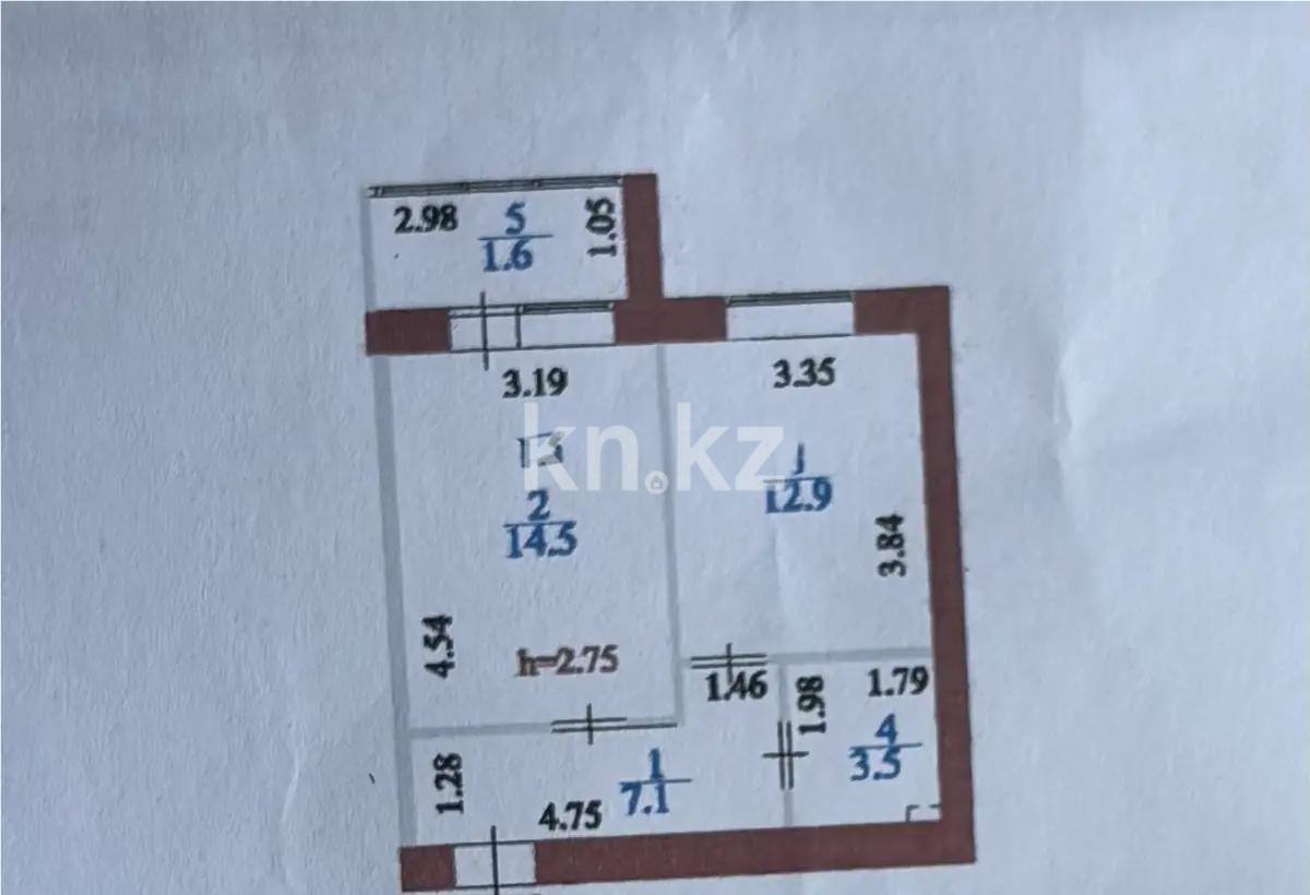 Продажа 1-комнатной квартиры, 40 м² в Астане - фото 4