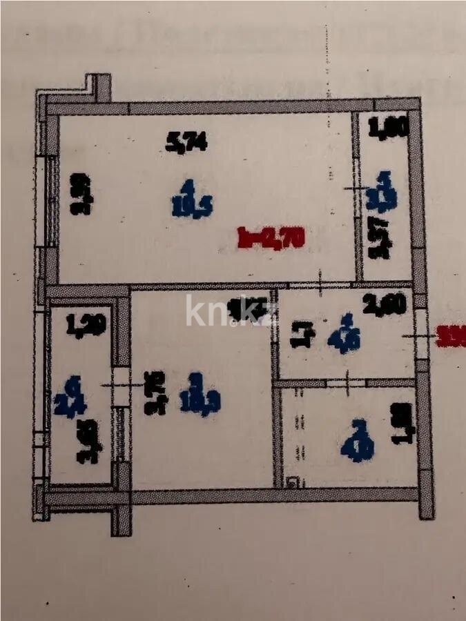 Продажа 1-комнатной квартиры, 44 м² в Астане - фото 4