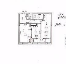 Продажа 2-комнатной квартиры, 62 м² в Астане