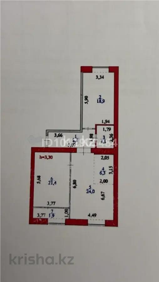 Продажа 3-комнатной квартиры, 85 м² в Астане - фото 10