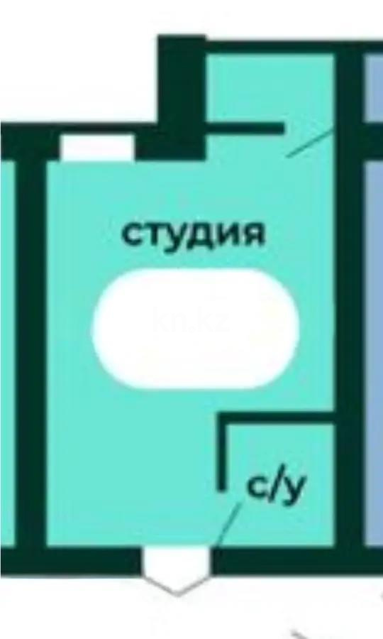 Продажа 1-комнатной квартиры, 28 м² в Астане