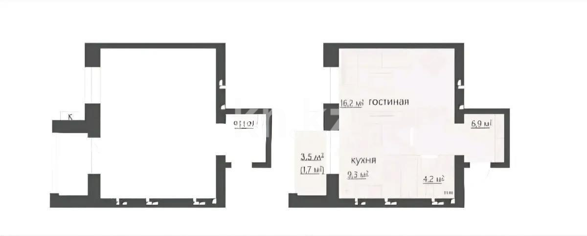 Продажа 1-комнатной квартиры, 39 м² в Караганде - фото 3