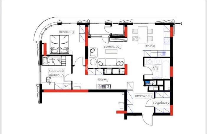 Продажа 2-комнатной квартиры, 72 м² в Астане