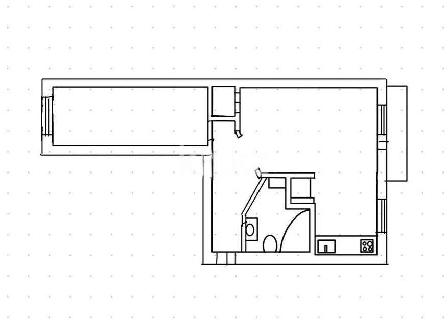 Продажа 2-комнатной квартиры, 42.3 м² в Астане - фото 5