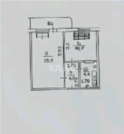 Продажа 1-комнатной квартиры, 40 м² в Алматы