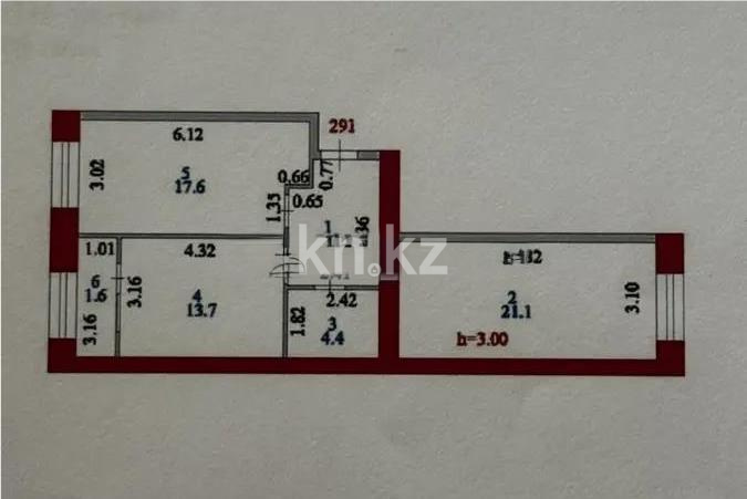 Продажа 2-комнатной квартиры, 66 м² в Астане - фото 5