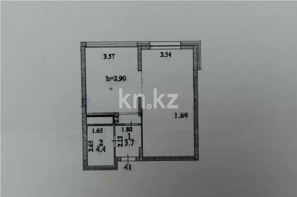Продажа 2-комнатной квартиры, 52 м² в Астане - фото 4