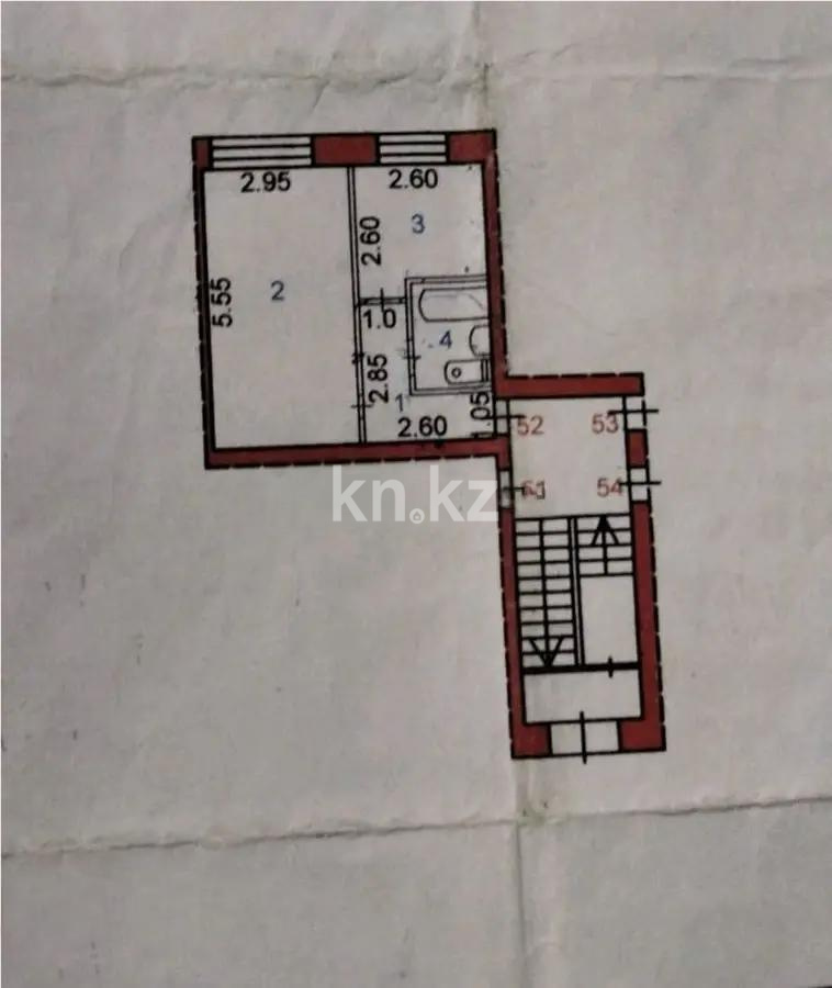 Продажа 1-комнатной квартиры, 30 м², мкр-н 21, дом  25 в Караганде - фото 5
