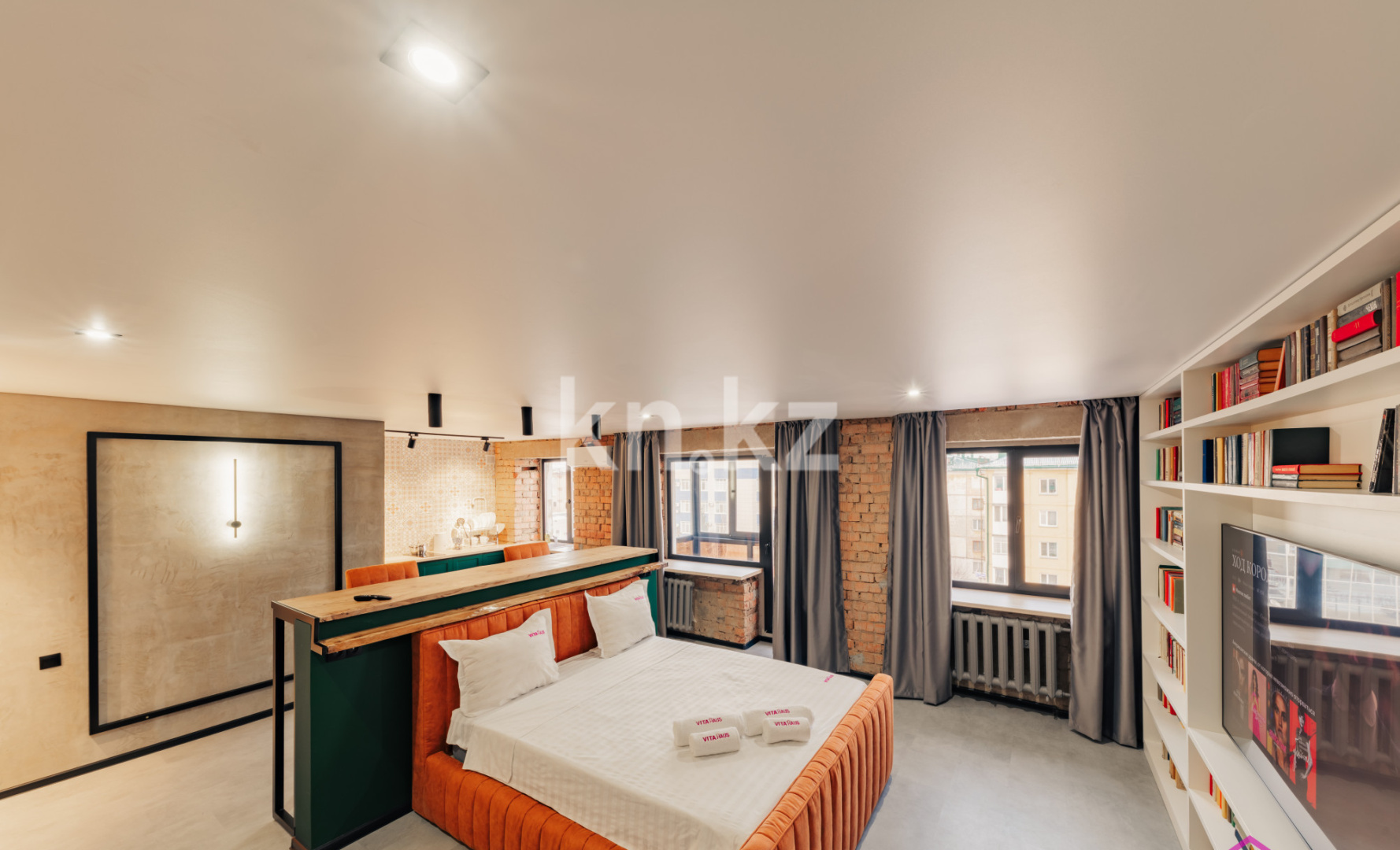 Аренда 1-комнатной квартиры посуточно, 1 м², ул. Интернациональная, дом  57 в Петропавловске