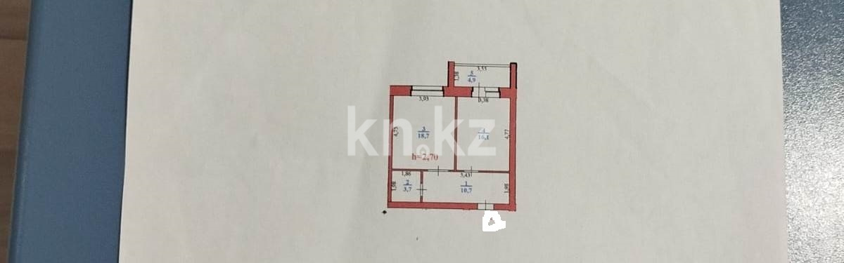 Продажа 1-комнатной квартиры, 54.1 м² в Уральске - фото 19
