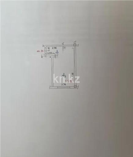 Продажа 1-комнатной квартиры, 27 м², мкр-н 20, дом  46 в Алматы - фото 4