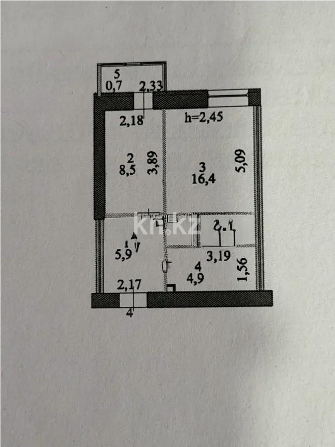 Продажа 1-комнатной квартиры, 36.4 м² в Астане - фото 5