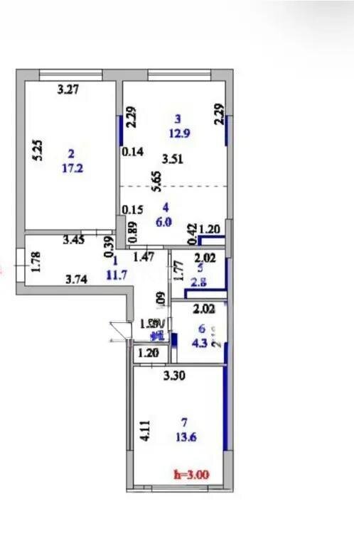 Продажа 3-комнатной квартиры, 69 м² в Астане - фото 5