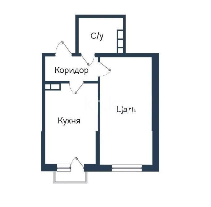 Продажа 1-комнатной квартиры, 45.67 м², мкр-н Нуркент, дом  6/2 в Алматы