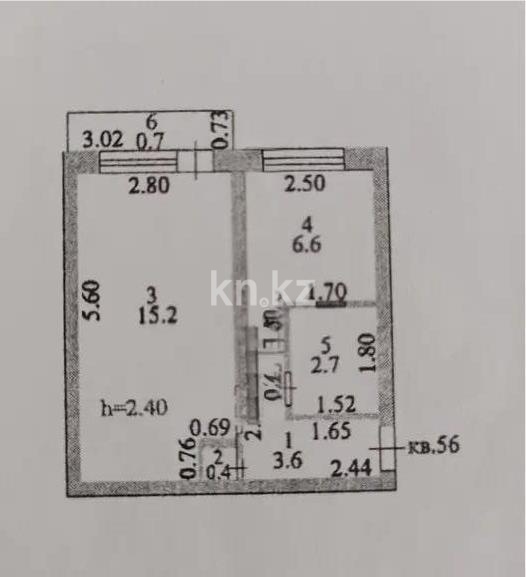Продажа 1-комнатной квартиры, 29.2 м² в Астане - фото 4
