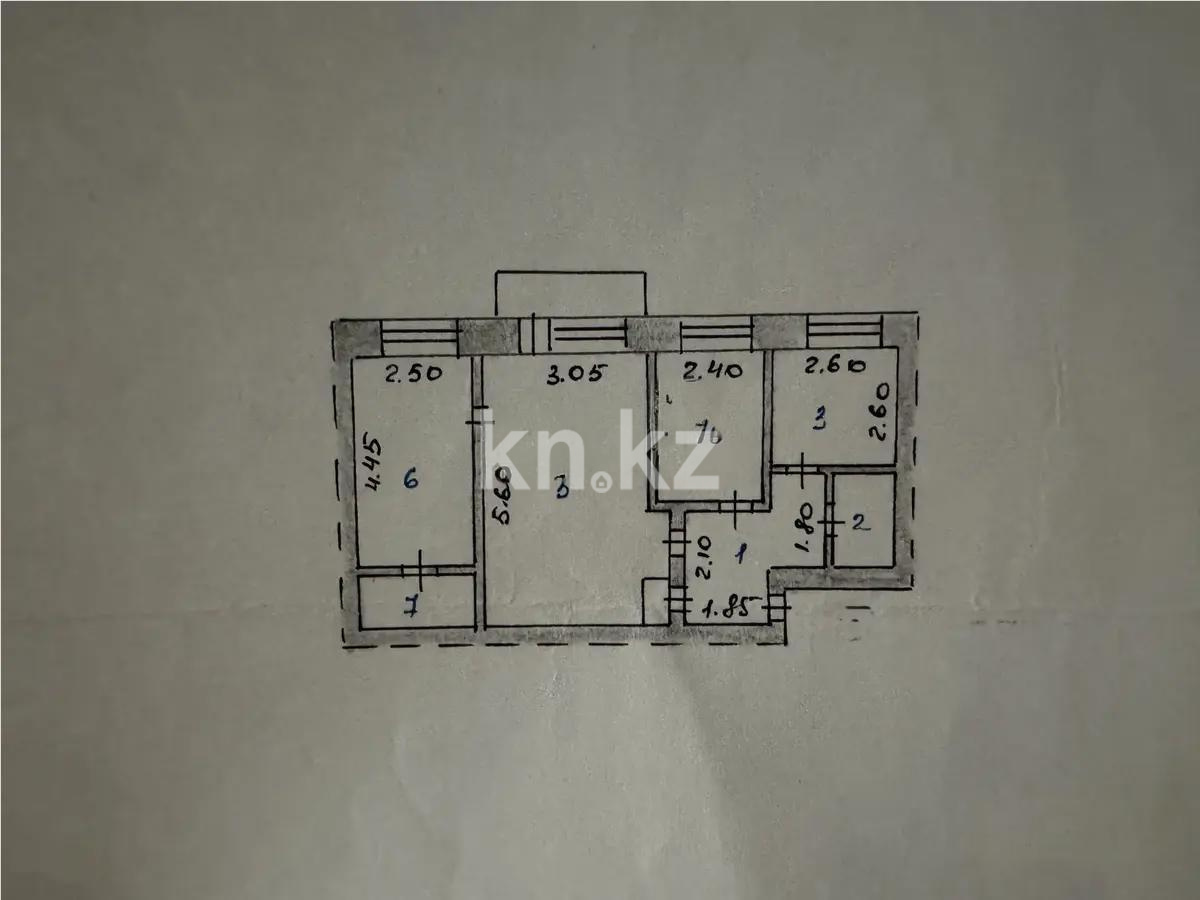 Продажа 3-комнатной квартиры, 55 м² в Астане - фото 7