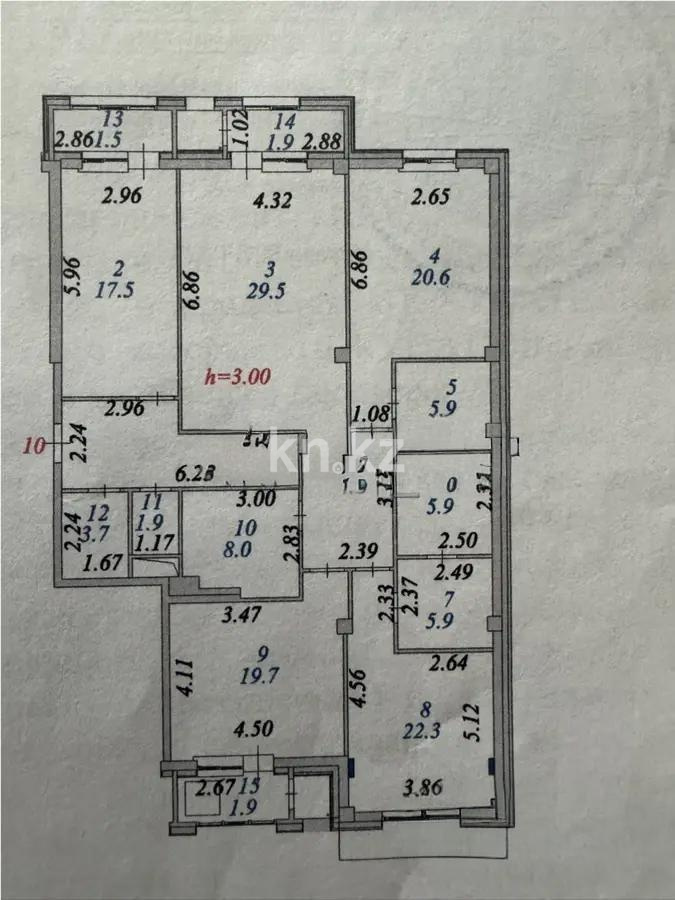 Продажа 4-комнатной квартиры, 167 м² в Астане - фото 8