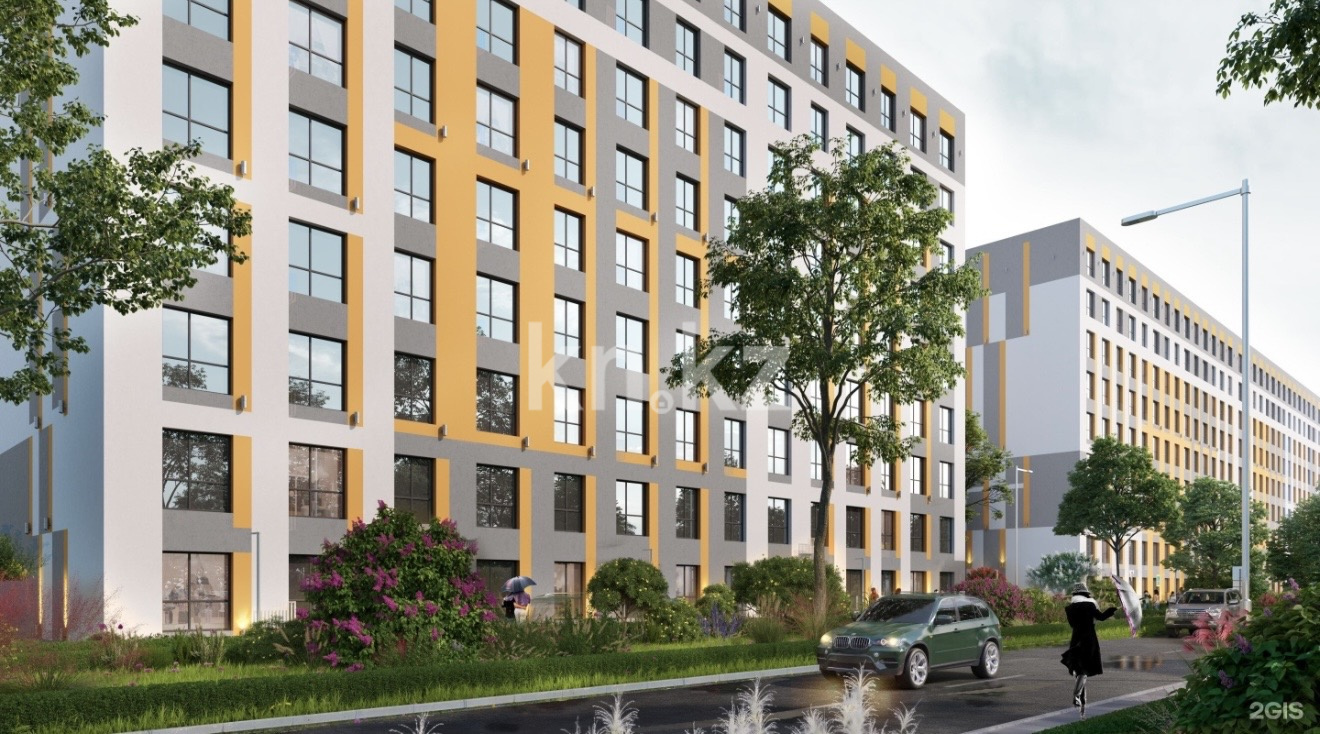 Продажа 2-комнатной квартиры, 37.44 м² в Астане - фото 3