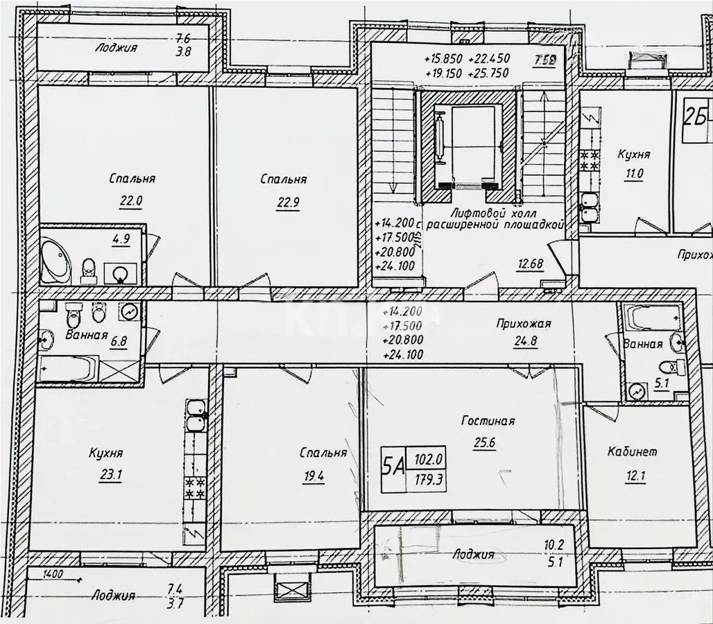 Продажа 5-комнатной квартиры, 180 м² в Астане - фото 5