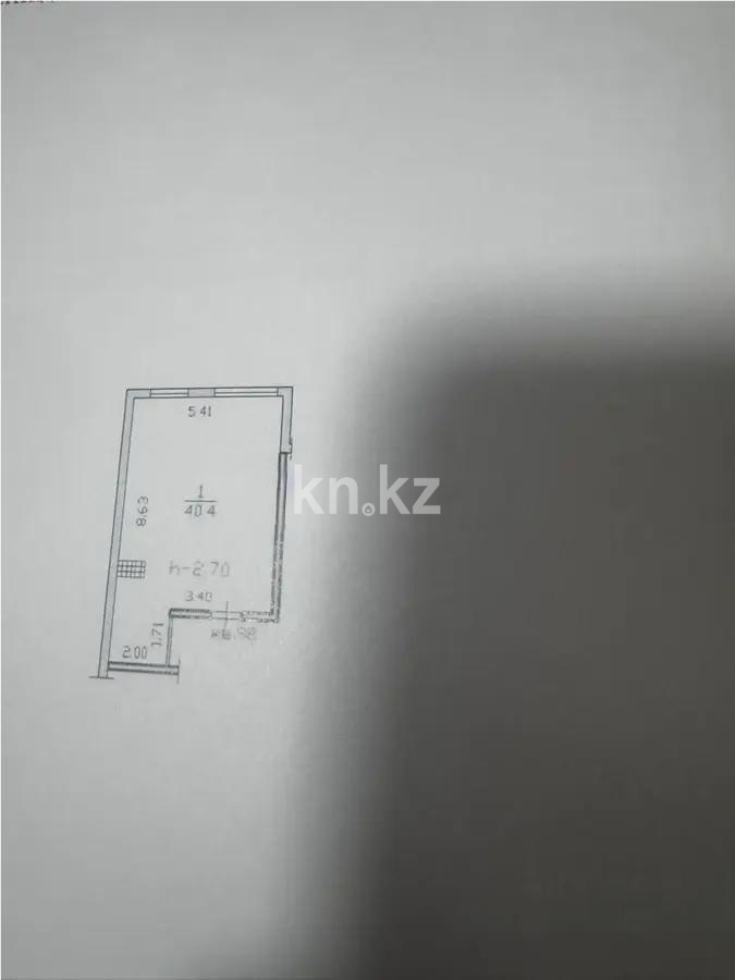 Продажа 2-комнатной квартиры, 40.4 м² в Алматы