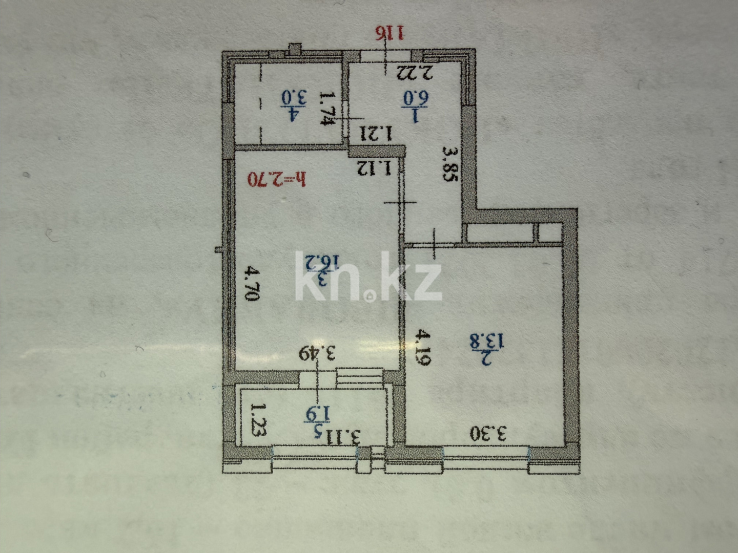 Продажа 1-комнатной квартиры, 42 м² в Астане - фото 6