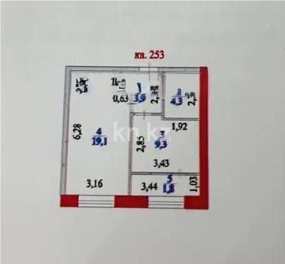 Продажа 2-комнатной квартиры, 38.5 м² в Астане - фото 5