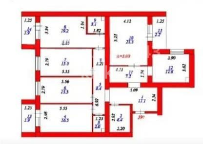 Продажа 5-комнатной квартиры, 144.6 м² в Астане - фото 4