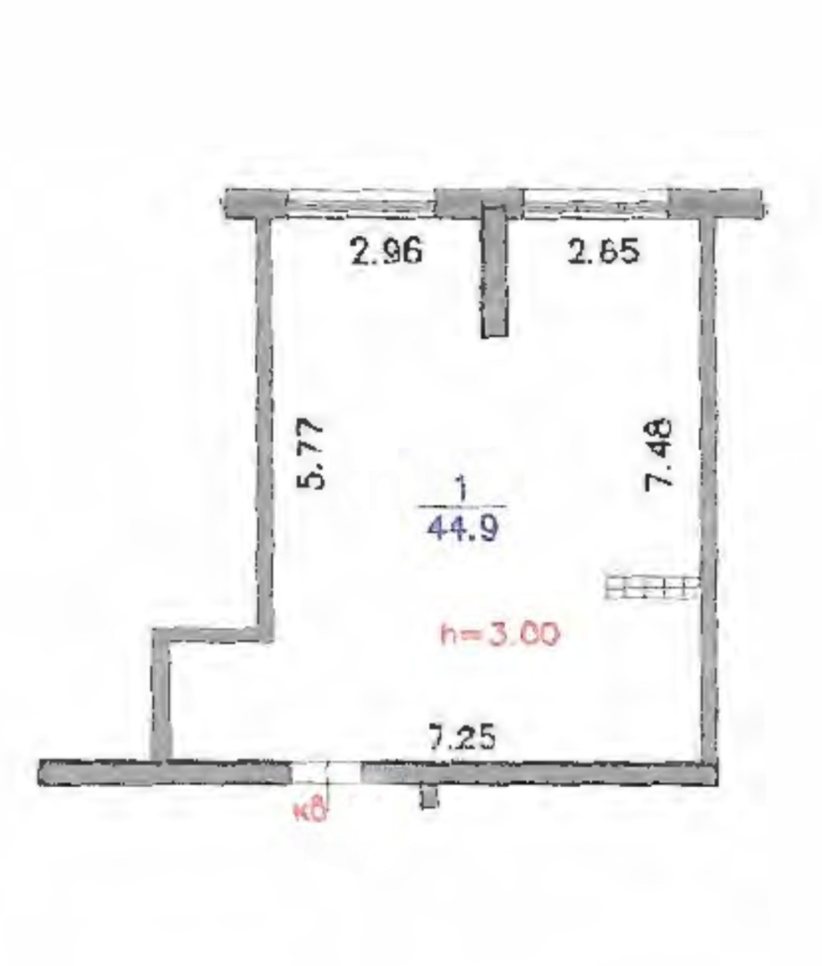 Продажа 1-комнатной квартиры, 45 м² в Алматы - фото 2