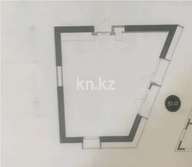 Продажа 2-комнатной квартиры, 51 м² в Алматы