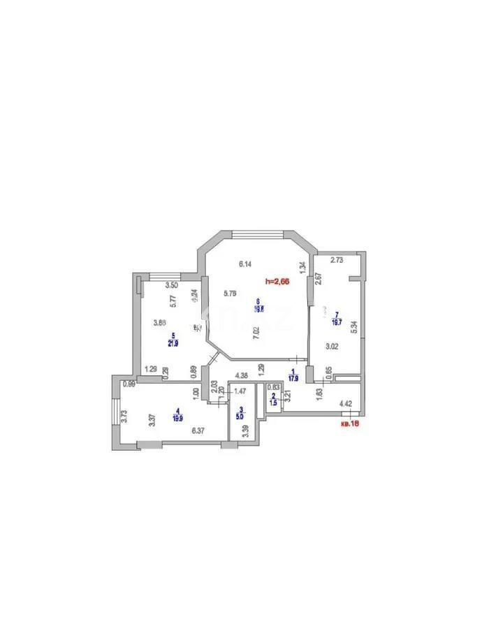 Продажа 3-комнатной квартиры, 123 м² в Астане - фото 5