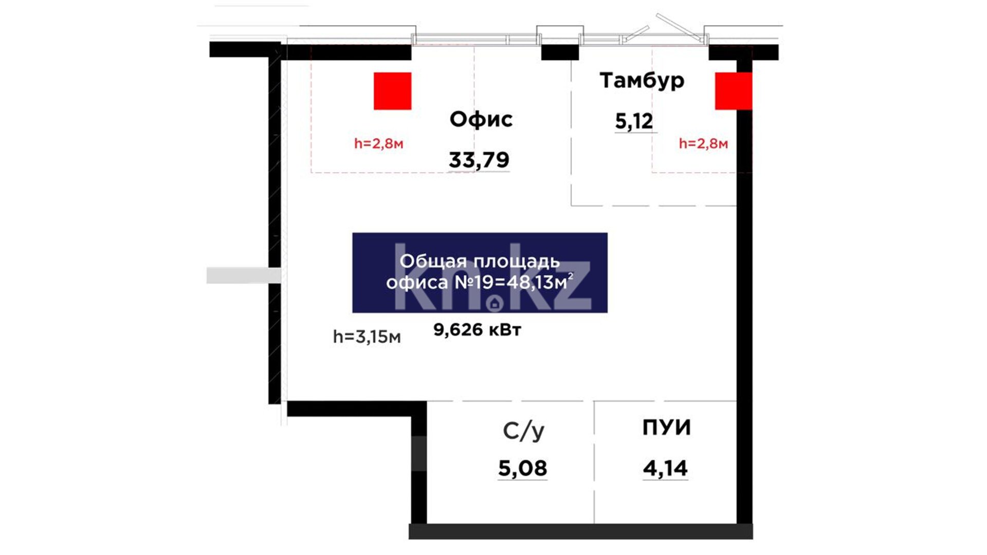 ЖК Arna Urpaq, цена 43 317 000 ₸, 900 000 ₸&nbsp;/&nbsp;м²