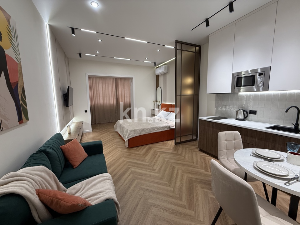 Аренда 1-комнатной квартиры посуточно, 35 м², ул. Айтиева, дом  154/1 - ул. Ауэзова в Алматы