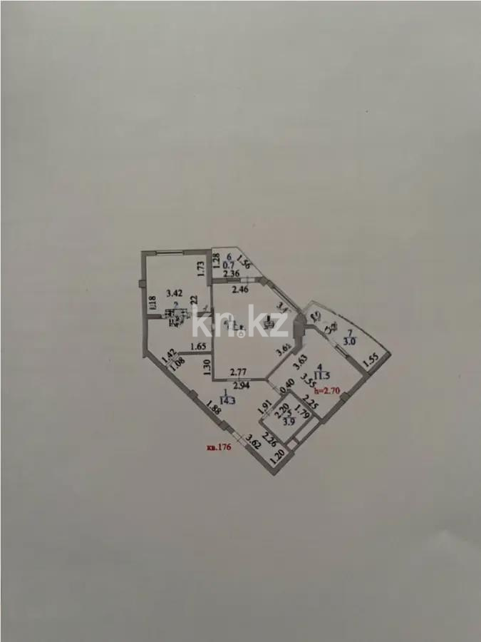Продажа 2-комнатной квартиры, 72 м² в Астане - фото 4