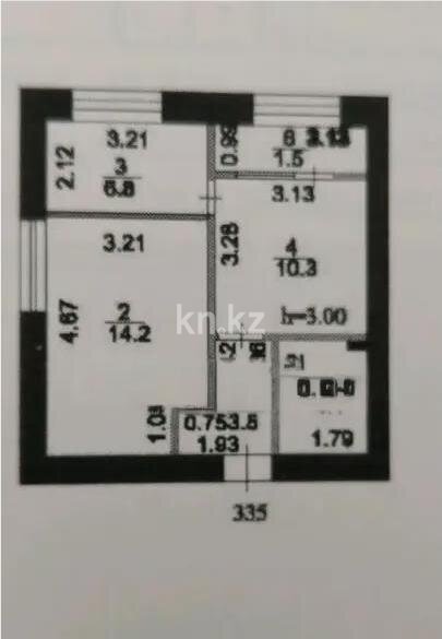 Продажа 2-комнатной квартиры, 40.9 м² в Астане - фото 4
